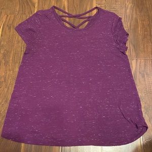 Burgundy/purple tint top